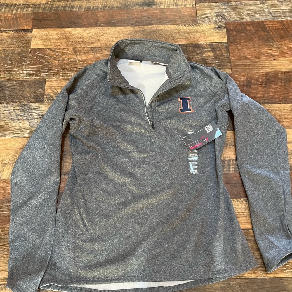 Women’s Large University of Illinois Half Zip